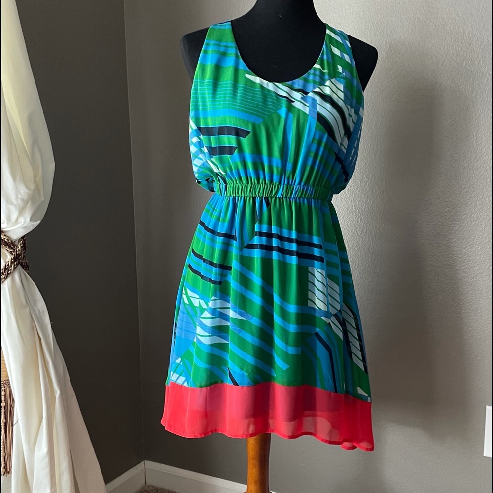 Racer Back Hi Lo dress